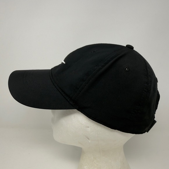 Nike Legacy91 Dri-FIT Adjustable Hat Black Embroidered Swoosh Cap 892651-010 - Picture 2 of 10
